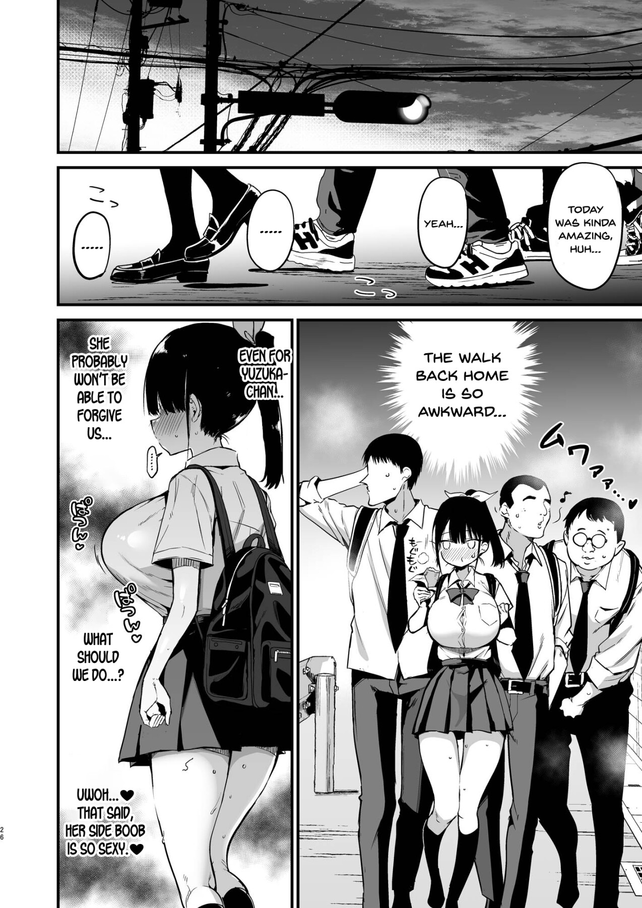 Hentai Manga Comic-Don't cum inside your classmate!-Read-25
